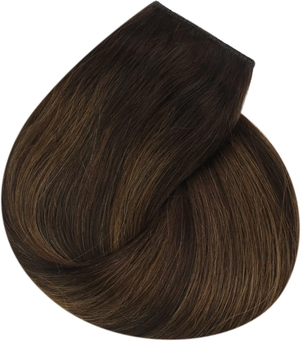 Dark Brown Balayage Black