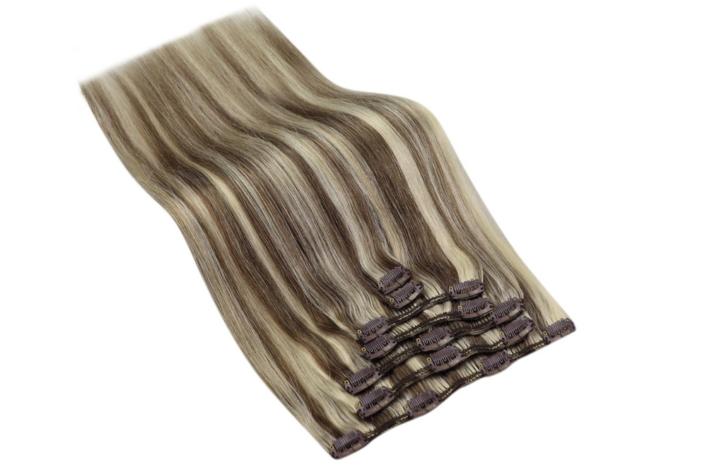 Light Brown Highlights Platinum Blonde