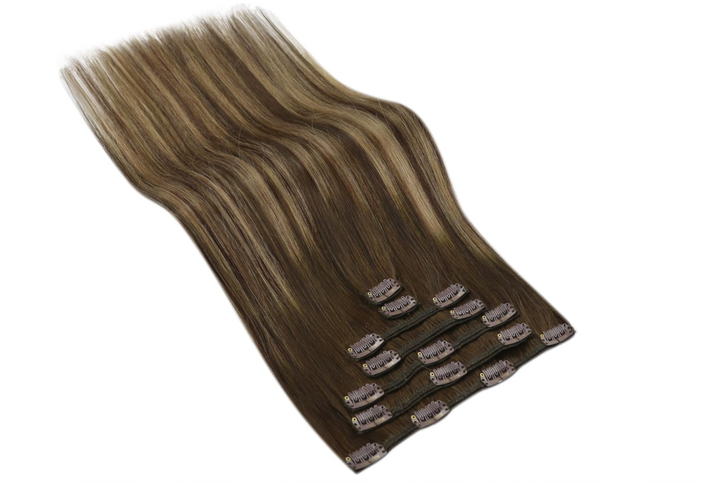 Medium Brown to Caramel Blonde Balayage